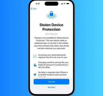 桃城苹果授权维修店分享被盗设备保护功能开启方法 