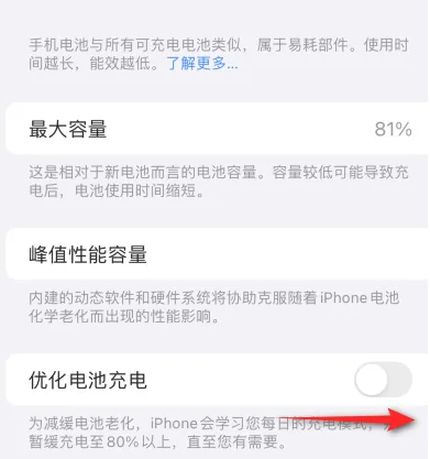 桃城苹果15维修分享iPhone15充电到80%就充不进电了怎么办 