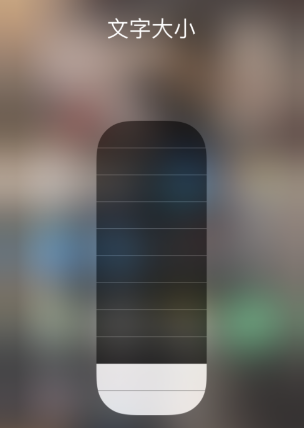 桃城苹果手机维修分享小技巧：在 iPhone 控制中心快速调节字体大小 